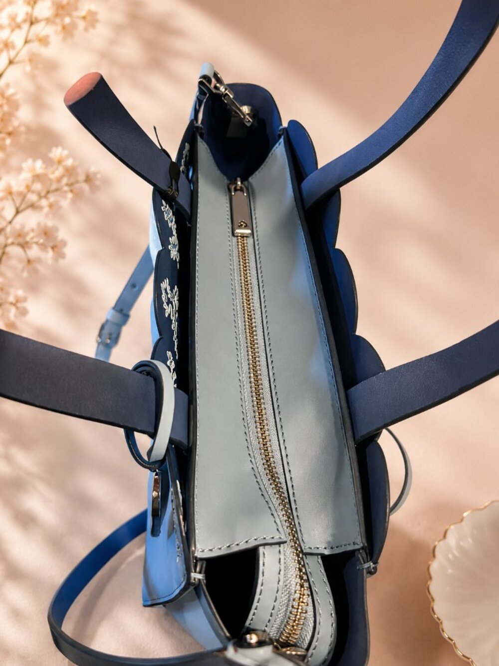 Kate Spade Magnolia Street Eyelet Mini Mina purse - Picture 3 of 7